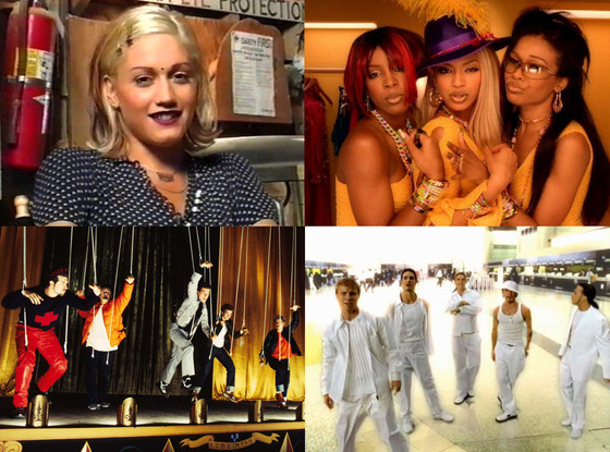 Nsync, Backstreet Boys, Destiny's child, No Doubt Nsync, Backstreet Boys, Destiny's child, No Doubt